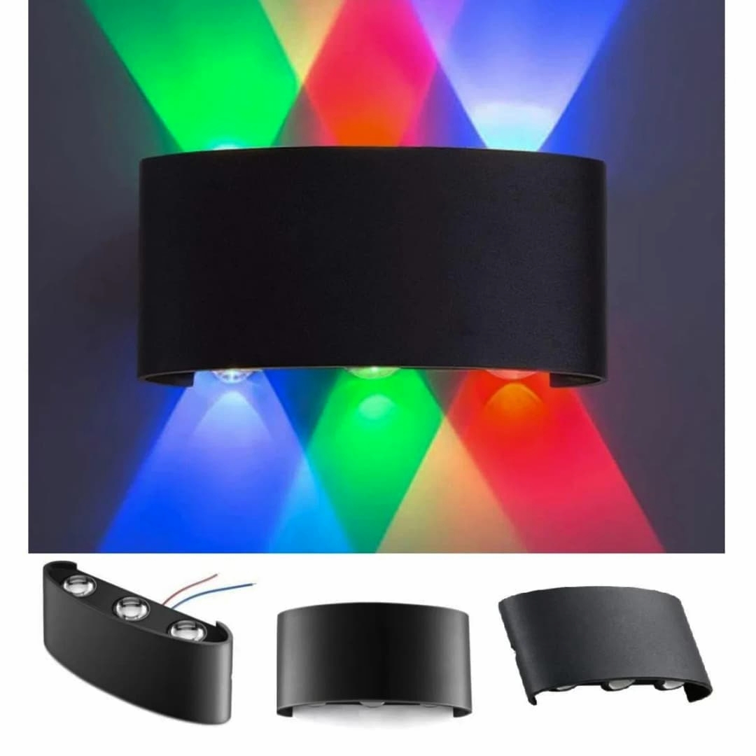 RGB LED Wall Lamp – Stylish Colorful Wall Light
