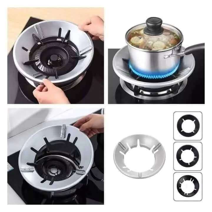 Energy Saving Gas Stove Cover, Energy Saving Gas Stove Cover Windproof Disk Windshield Bracket thumbnail 6