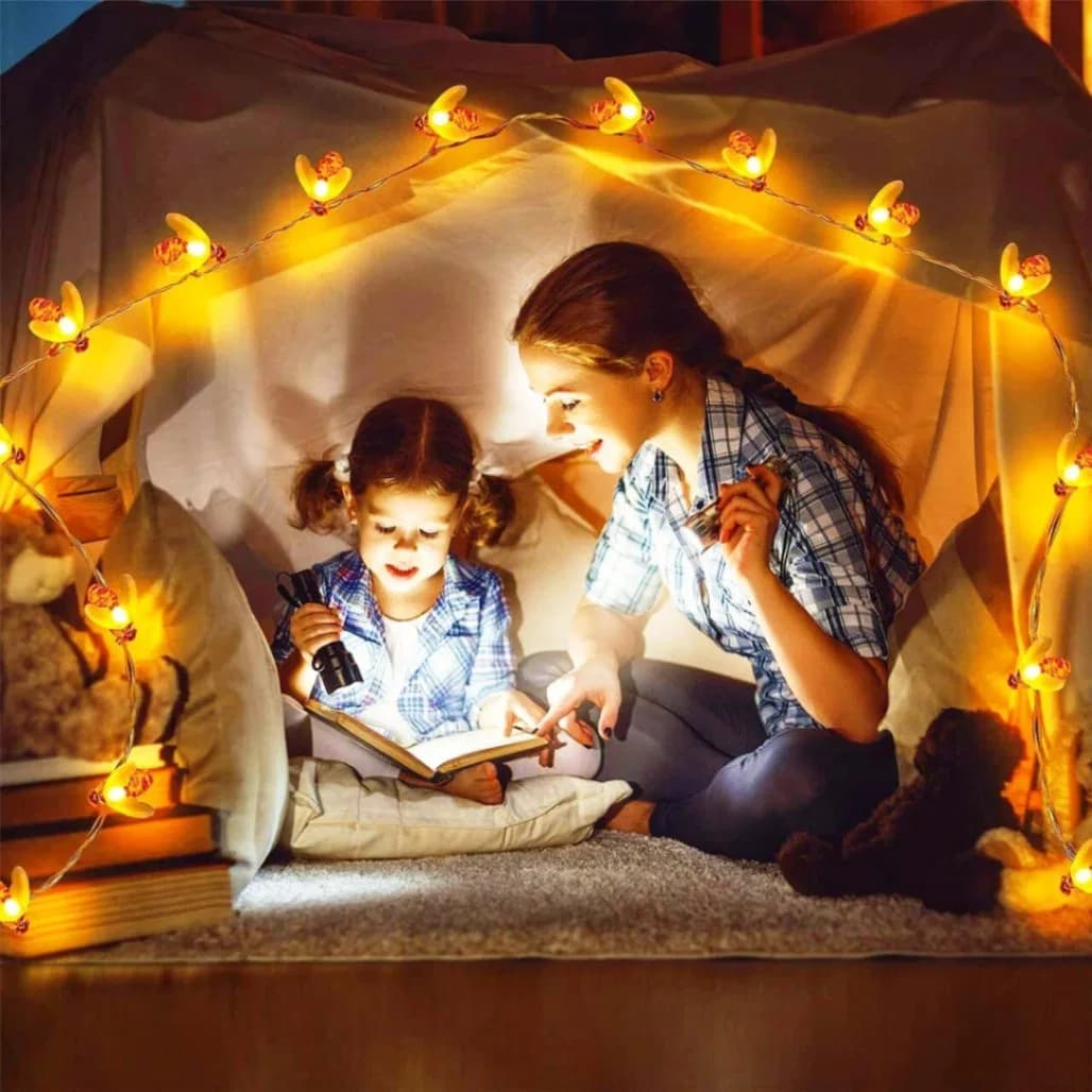 Honey bee warm white Fairy Lights thumbnail 6