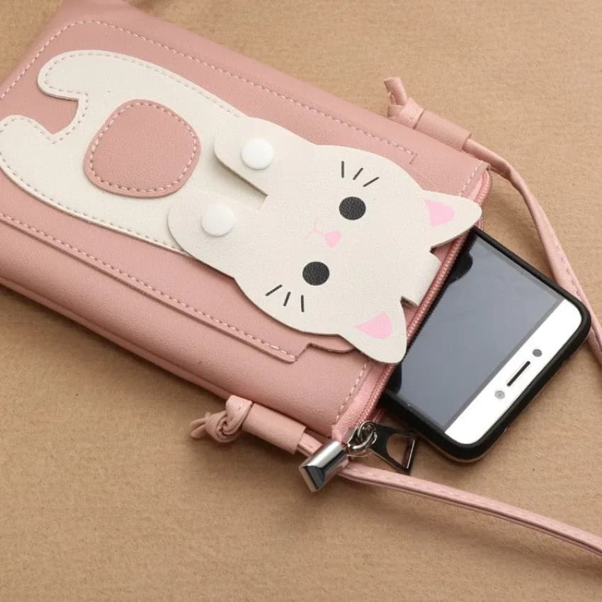 Mobile Sling Bag, Crossbody Mobile Phone Bag, Ladies Phone Pouch Bag, Mobile Phone Shoulder Bag thumbnail 3