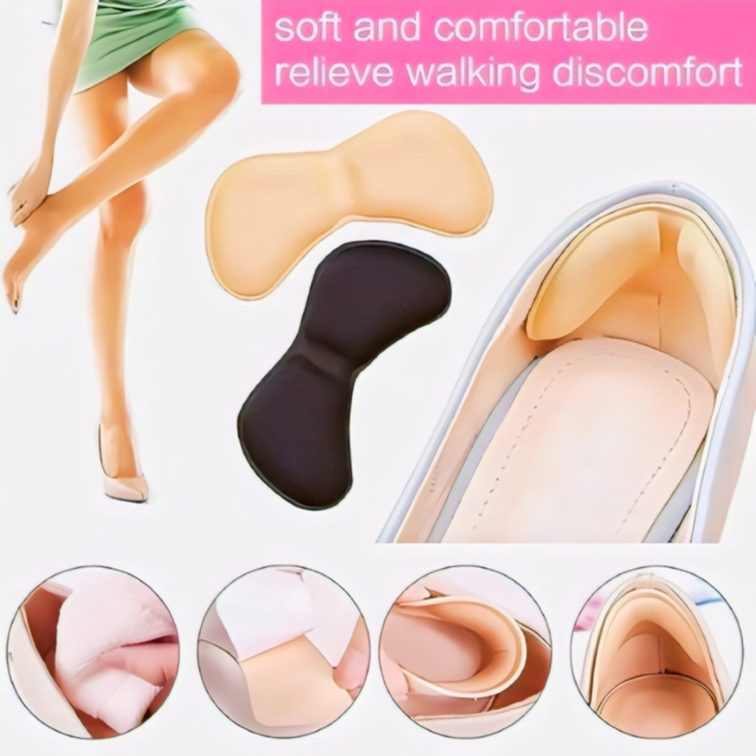 2 Pcs Shoe Heel Grip Pad Anti Slip Heel Protector Cushion Shoe Pad BD