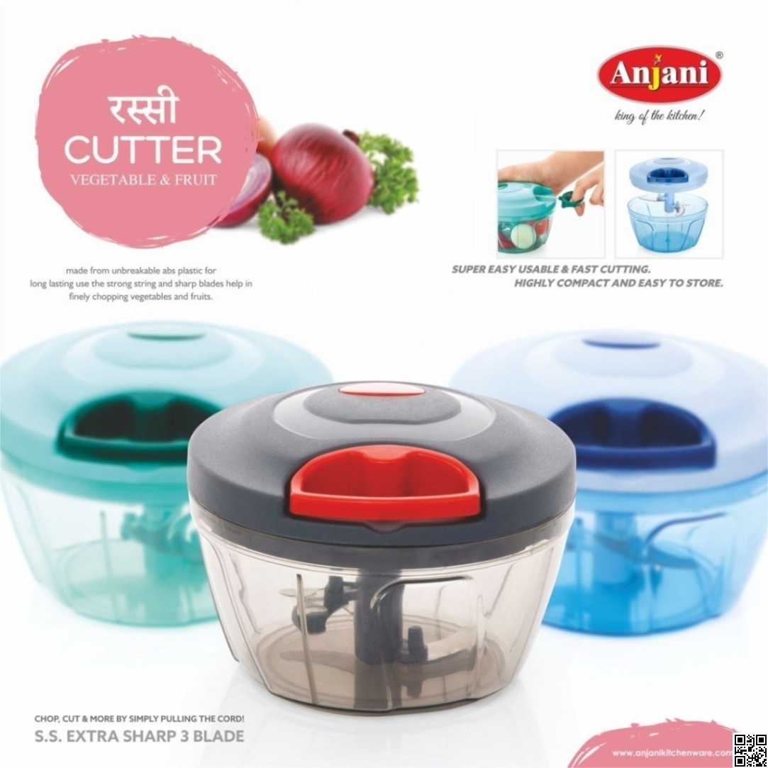 Anjani 2 in 1 Onion Vegetable Cutter – Multi-Functional Vegetable Chopper thumbnail 7