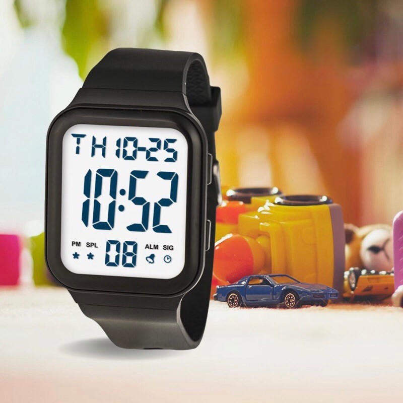 Digital Sports Watch for Men Watch Electronic Waterproof Wristwatch - LASIKA W-F157 Digital Sports Watch thumbnail 4