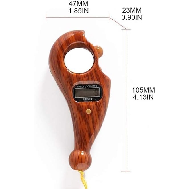 Digital Tasbih With Rotating Beads | Digital Counter Tasbeeh | Digital Tasbeeh Tally Counter thumbnail 3