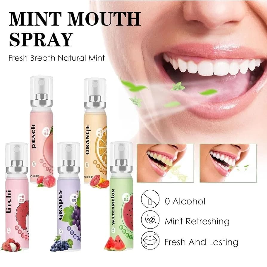 Oral Fresh Spray, Mouth Freshener Oral Odor Treatment Care thumbnail 2