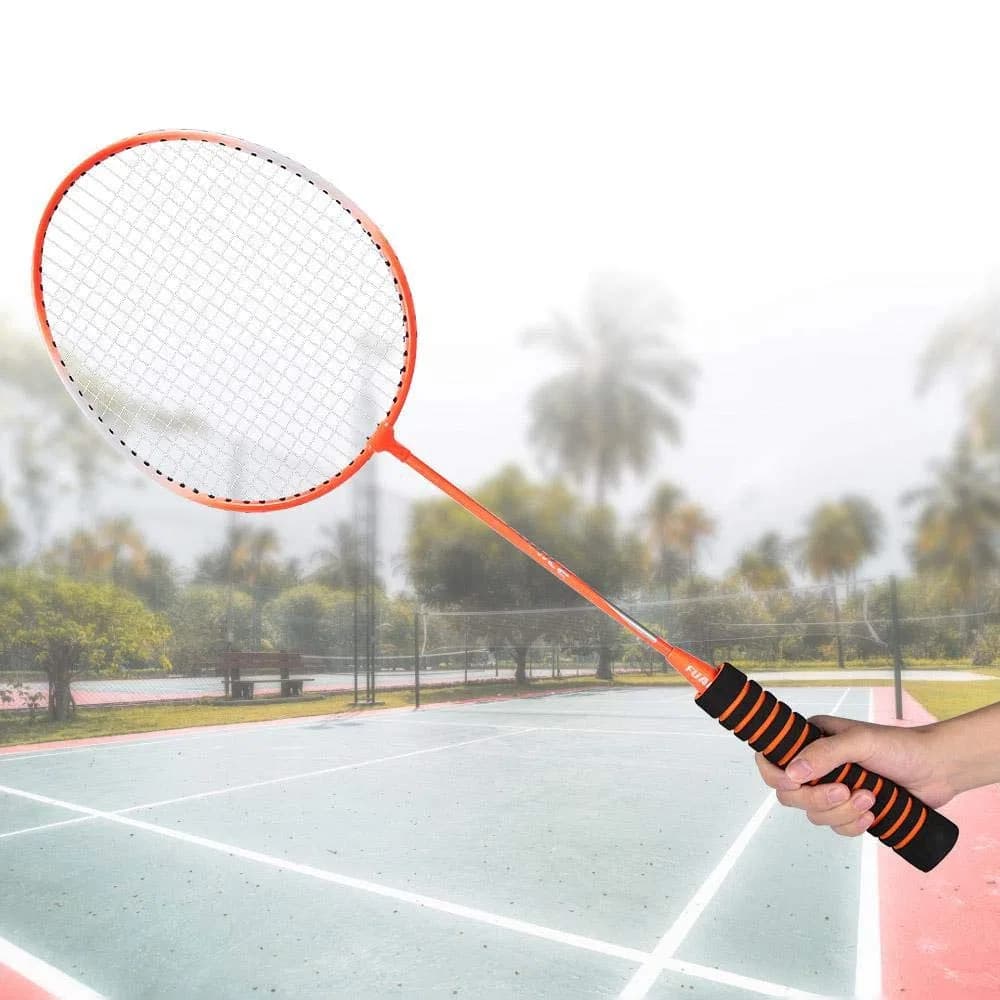 Titanium Alloy Badminton Racket Set | 1 Pair with Racket Bag thumbnail 3
