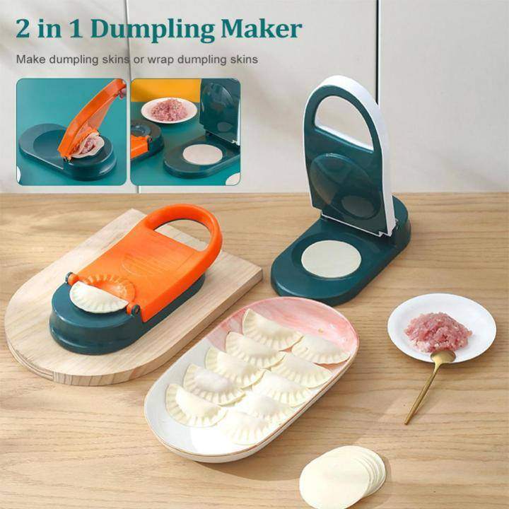 2 in 1 Dumpling & Pitha Maker – Manual Dough Press, Pastry & Dumpling Wrapper Tool thumbnail 5