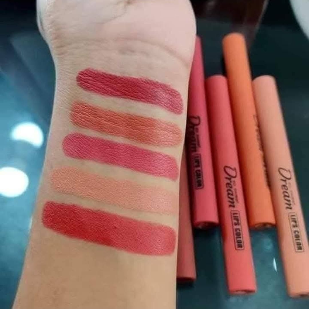 Hang Fang Matte Lipstick Set (Pack of 6) – Long-Lasting Soft & Standard Lip Colors thumbnail 4