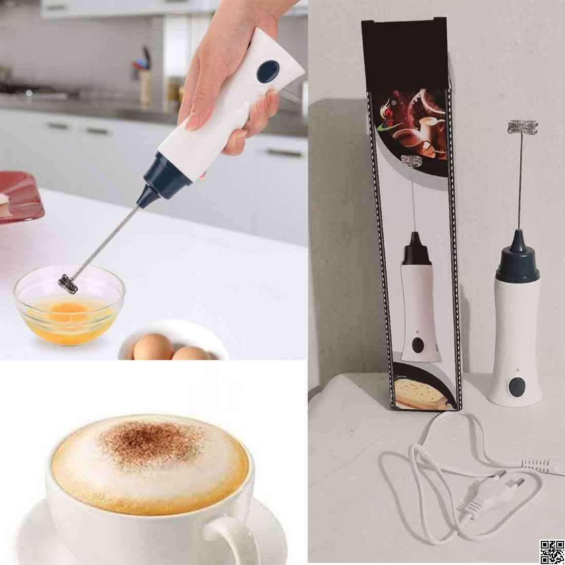 Rechargeable Hand Liquid Mixer Foamer – Coffee, Cappuccino & Milk Frother thumbnail 3