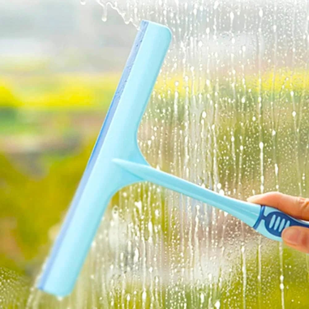 Household Glass Washing Multi-use Plastic Rain Wiper Cleaner Durable Window Cleaner Small Hand Glass Wiper