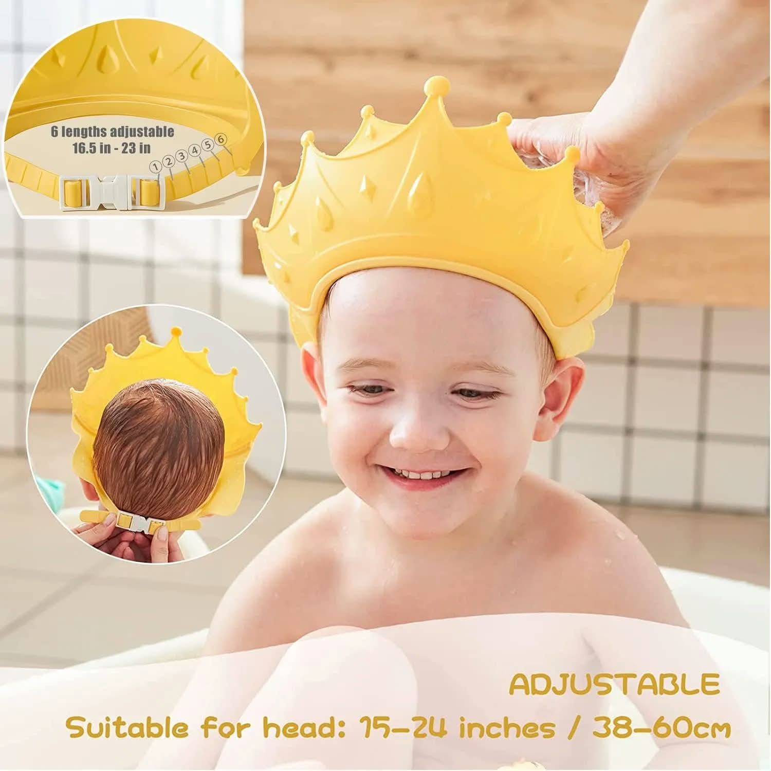 Silicone Shower Cap For Baby, Baby Shower Cap Silicone Shampoo Hat