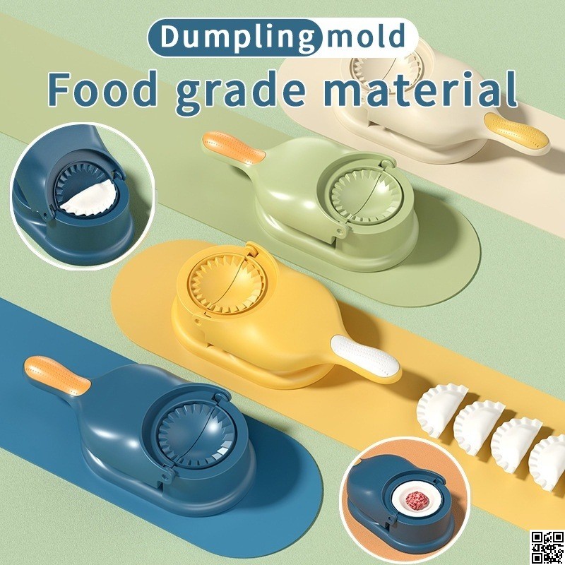 2 in 1 Dumpling Pitha Maker – Manual Dough Presser & Dumpling Wrapper Mold for Kitchen Baking thumbnail 3