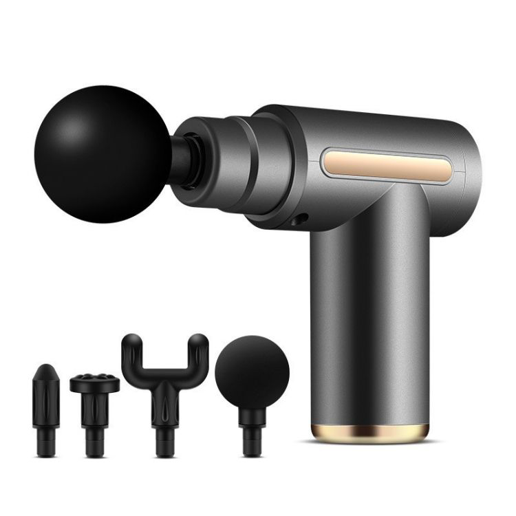 Body Massage Gun for Full-Body Muscles, Pain Relief Gun with Display Screen, Upgraded Percussion Deep Tissue Gun, Fascia Massager with 4 Heads for Neck, Shoulders, Back, and Arms thumbnail 4