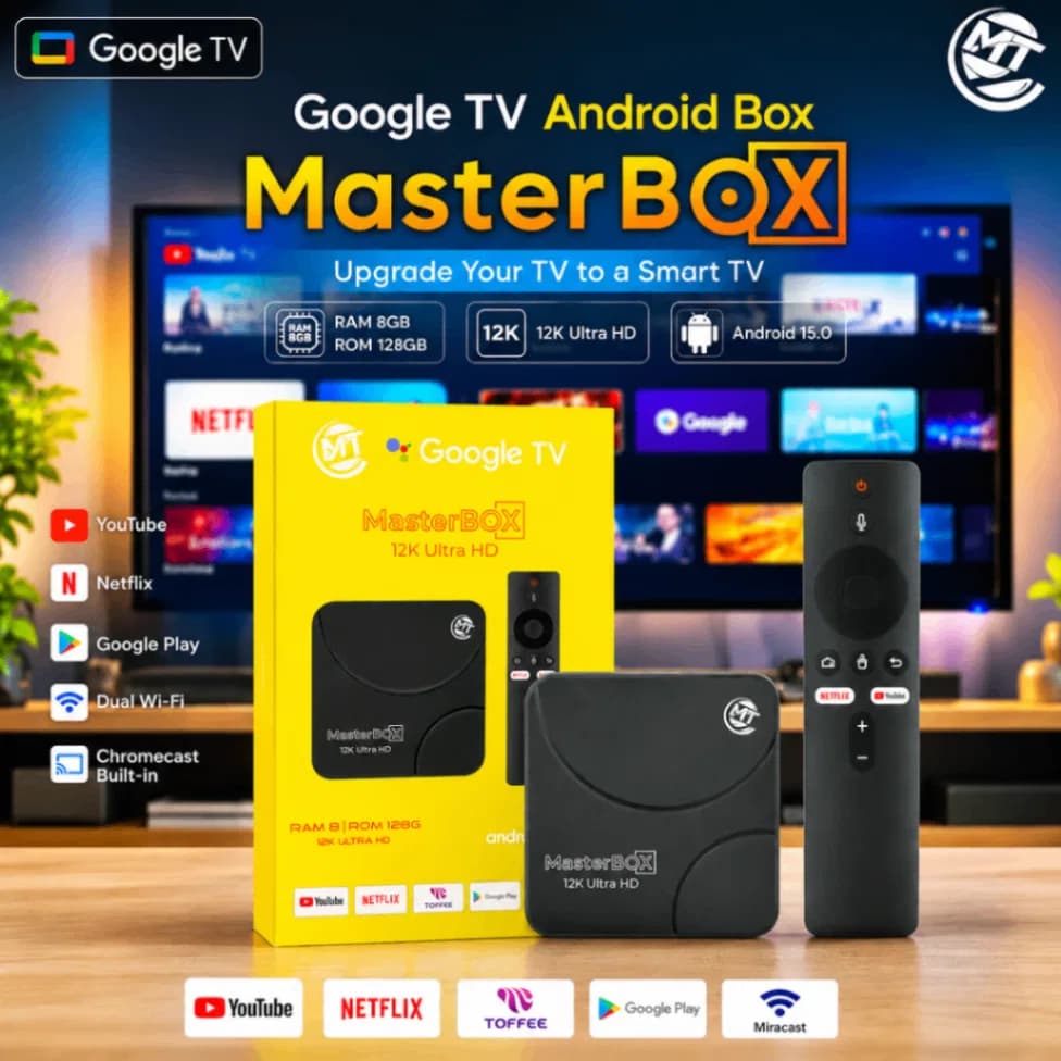 Google TV Android Box (MasterBox) – Convert Any Regular TV to a Smart TV thumbnail 4