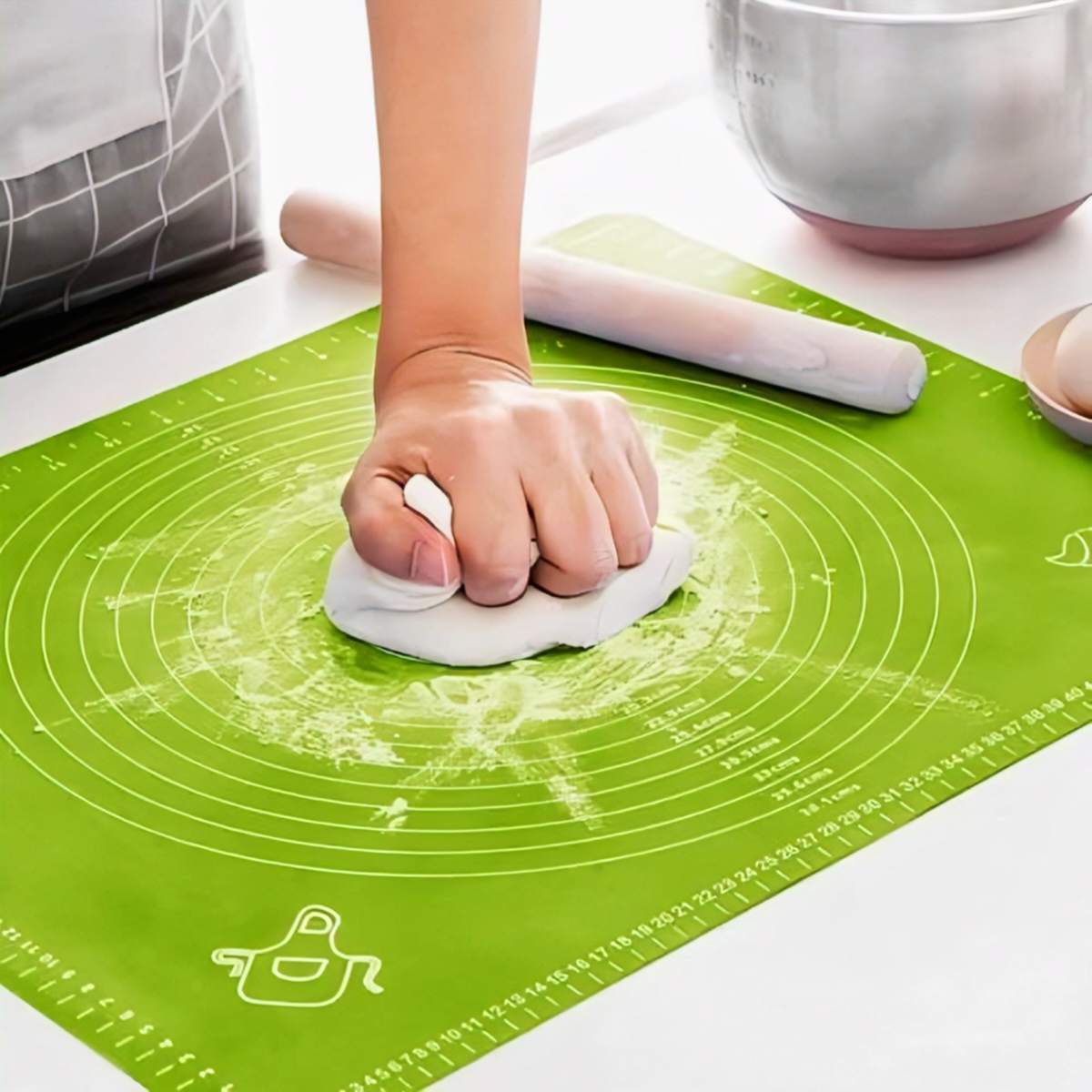 Silicone Baking Roti Mat – Non-Stick Pastry & Dough Rolling Mat