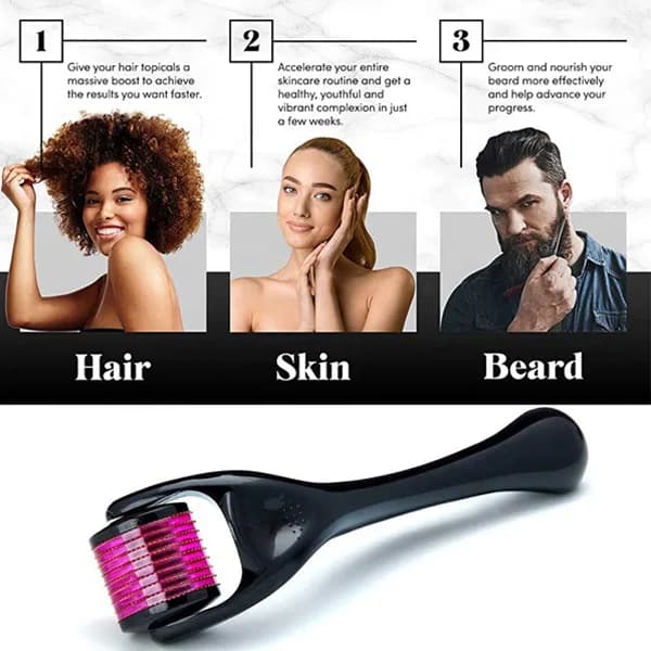 Derma Roller System For Face & Body 0.50mm 540 Needles Derma Roller thumbnail 3