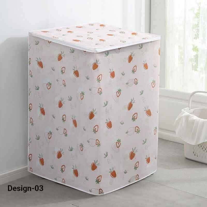 10kg Waterproof Washing Machine Cover - Top Loading PEVA Dust Protector thumbnail 3