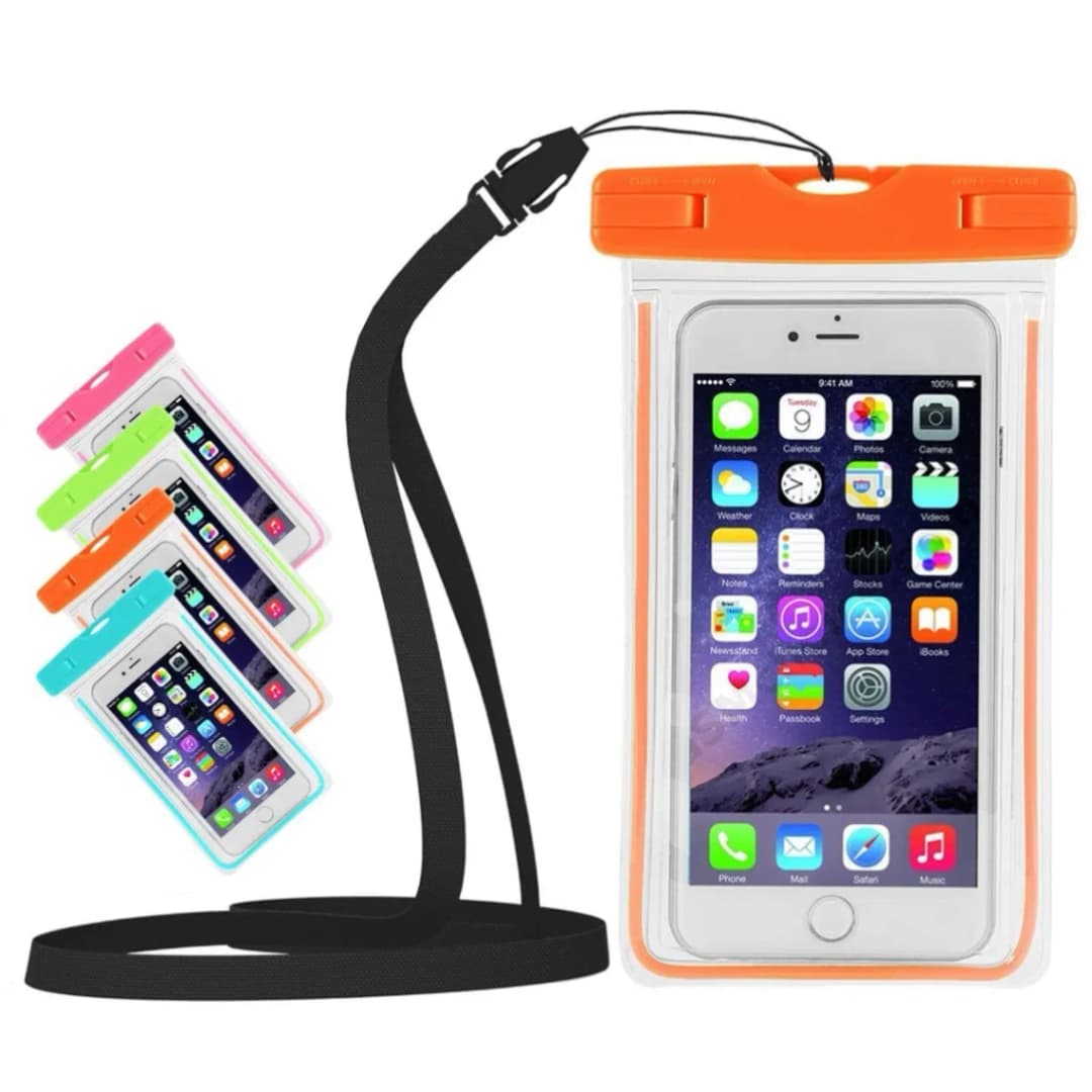 Universal Waterproof Mobile Phone Pouch Bag – Floating Case with Glow-in-the-Dark Strip thumbnail 7