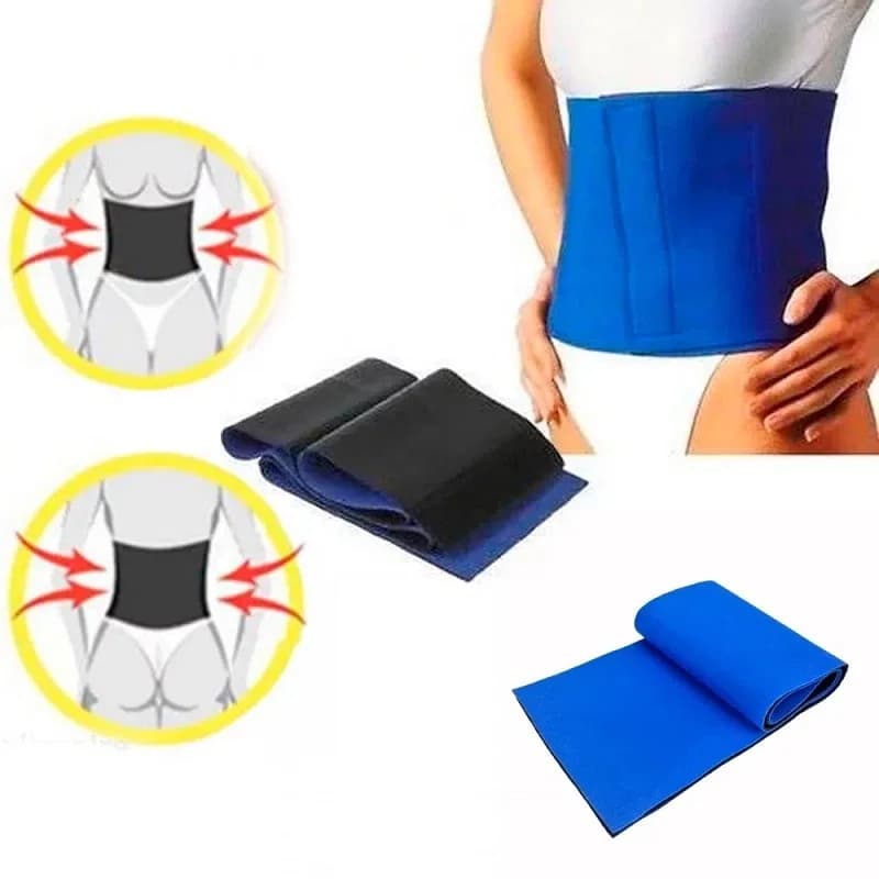 Slimming Shaper Belt - Waist Trimmer Belt, Body Shaper Training Belt, Waist Belly Belt thumbnail 6