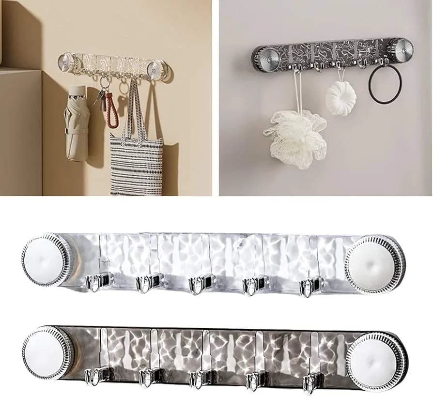 Multipurpose Rotating Suction Cup Hook with Strong Adhesion for Kitchen Supplies and Bathroom Organization thumbnail 4