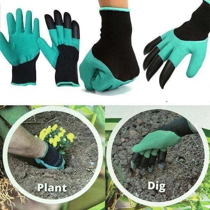 Gardening Gloves with Claws, Puncture Resistant, Waterproof Safe Garden Gloves for Digging, Pruning & Planting | Gardening Tools 1 Pairs thumbnail 6