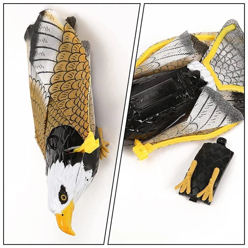 Electronic Flying Eagle, Flying Eagle Toy, Battery Operated Flying Eagle Toy with Spred Wings for Kids 360 Degree Automatic Revolving Toys thumbnail 5