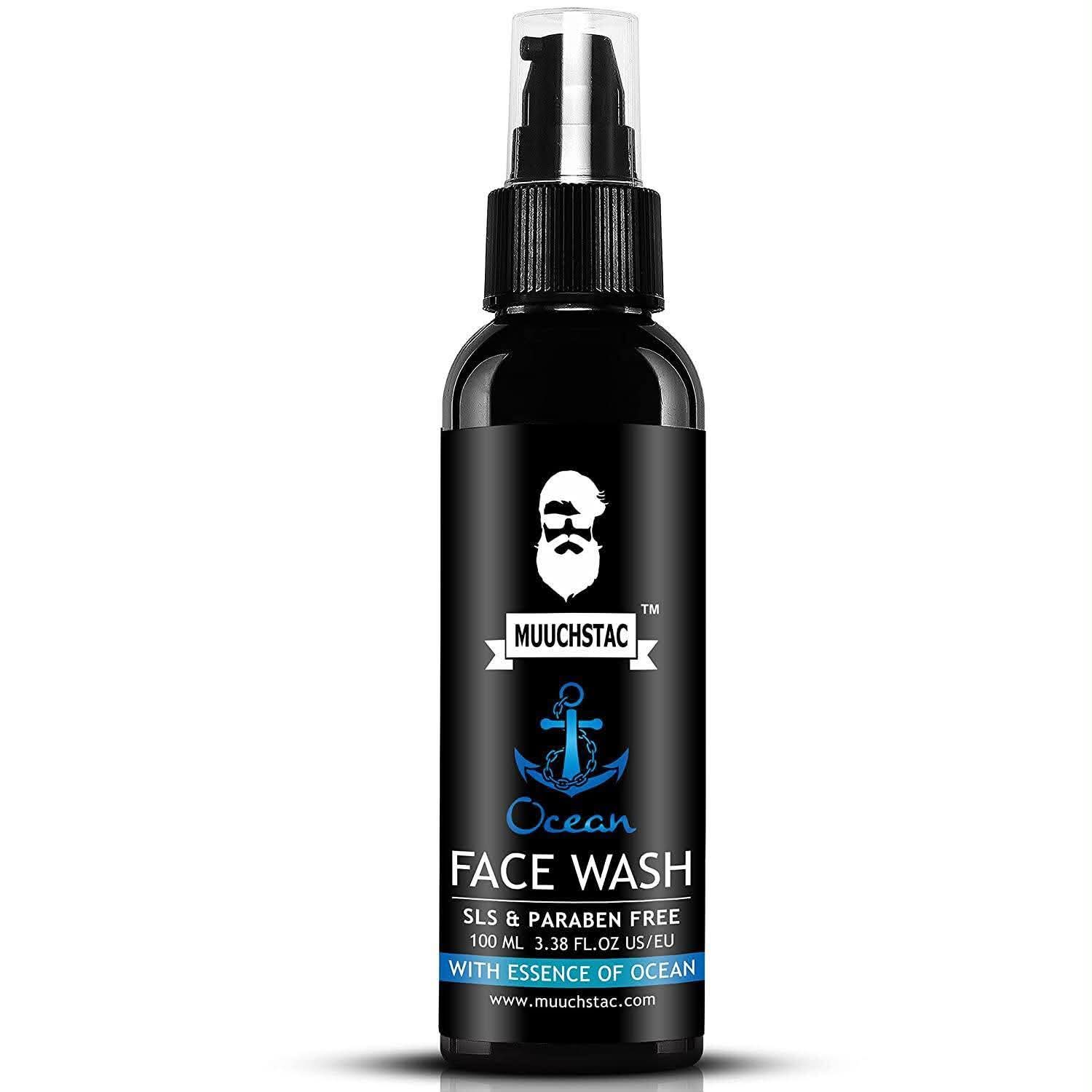 Muuchstac Ocean Face Wash for Men (100ml) - Anti-Acne & Oil Control Cleanser thumbnail 8