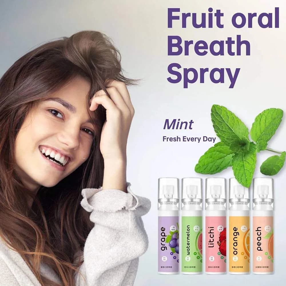 Oral Fresh Spray, Mouth Freshener Oral Odor Treatment Care thumbnail 4