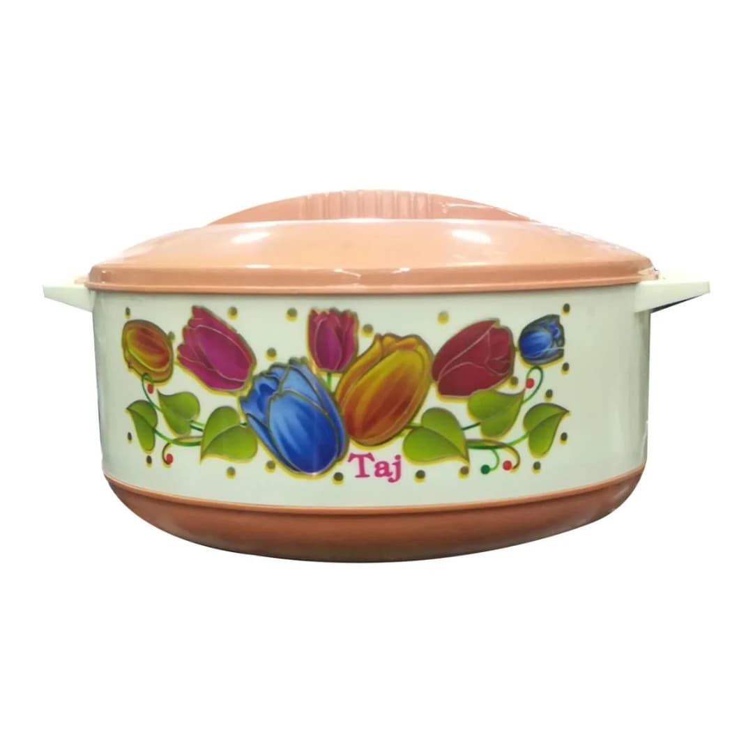 Taj Hot pot 1300ml, Stainless Steel Serving Casserole with Lid, PU Insulated Kitchen Hot Pot thumbnail 4