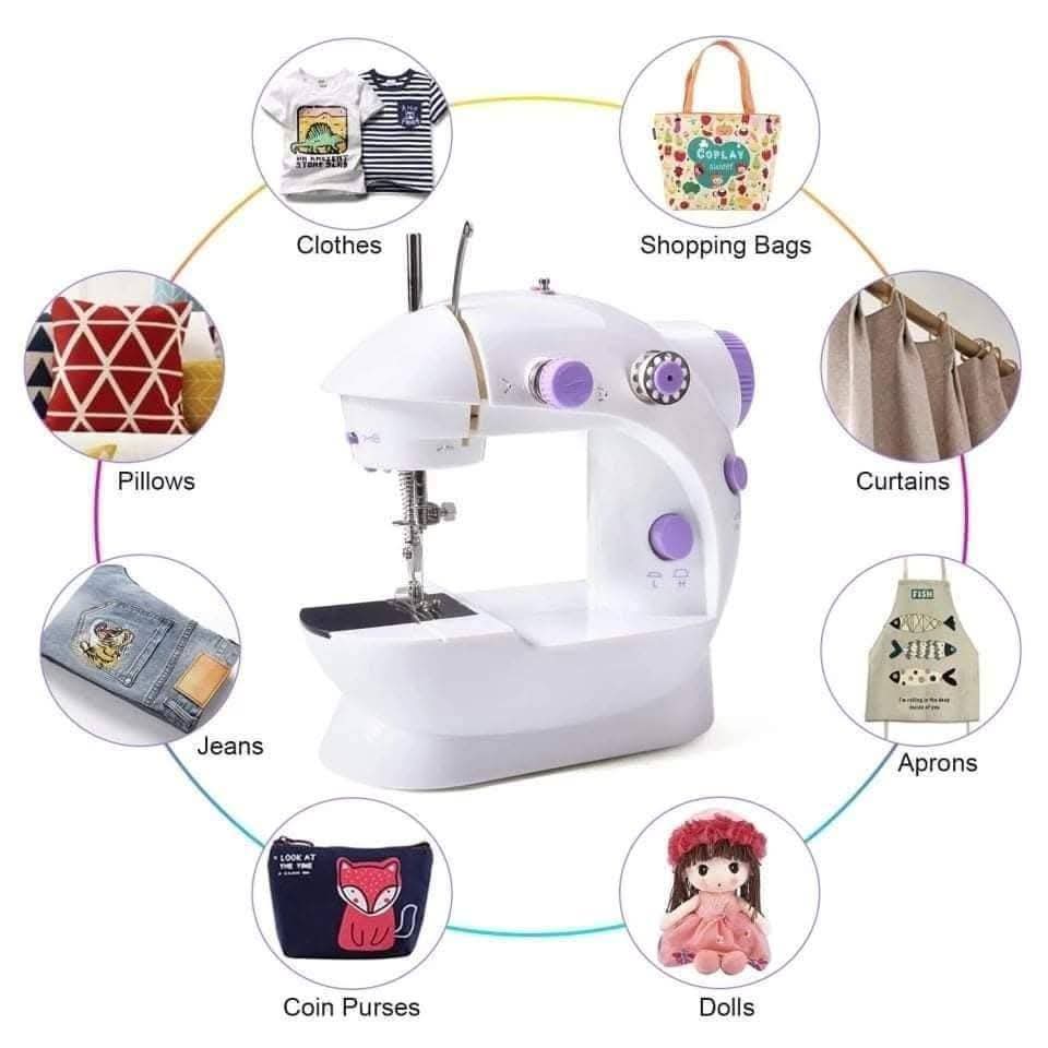 Mini Sewing Machine with Foot Pedal & Adapter, Selai Machine, মিনি সেলাই মেশিন thumbnail 6
