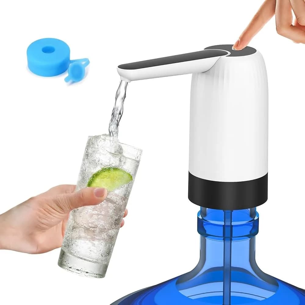 Folding Automatic Water Dispenser USB Rechargeable Automatic Bottle Water Pump Electric Drinking Water Pump thumbnail 2