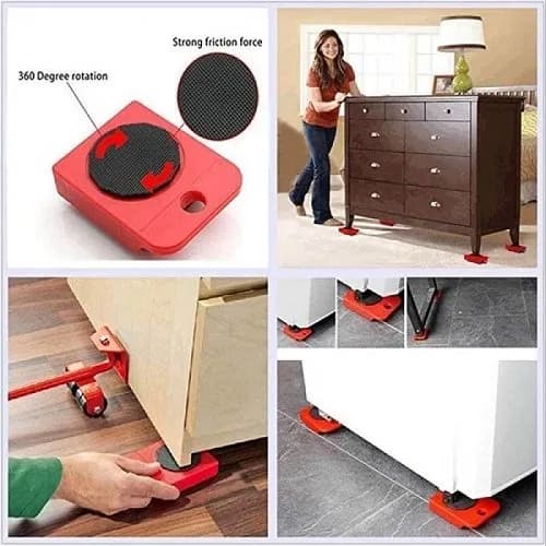 Furniture Easy Moving Tool Set, Heavy Furniture Moving & Lifting System, Maximum Load Weight thumbnail 3