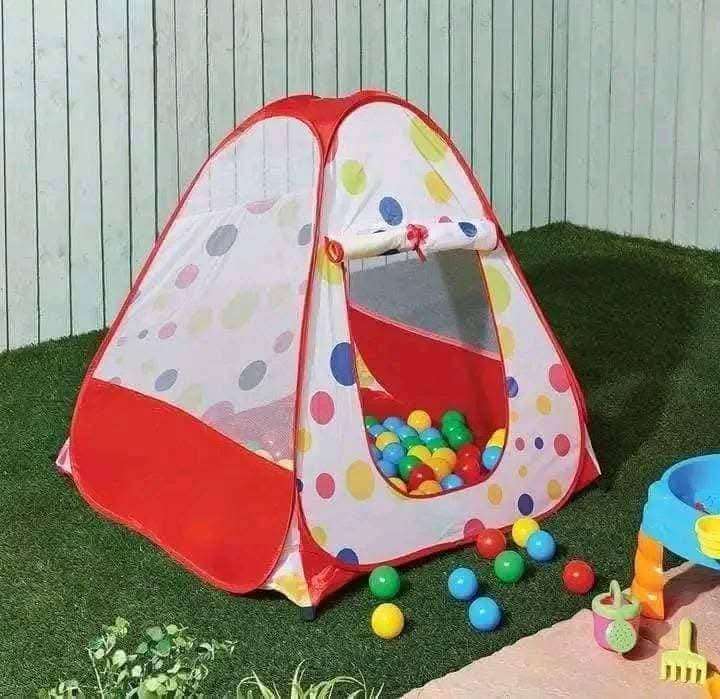 Ball Pit Tent Play House for Kids – 50 Colorful Balls, Indoor & Outdoor Play Tent, Kids Magic Game thumbnail 2