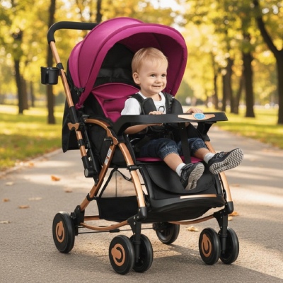 BaoBaoHao C3 Baby Stroller Pram – Premium Foldable Baby Trolley (Newborn to 5 Years)