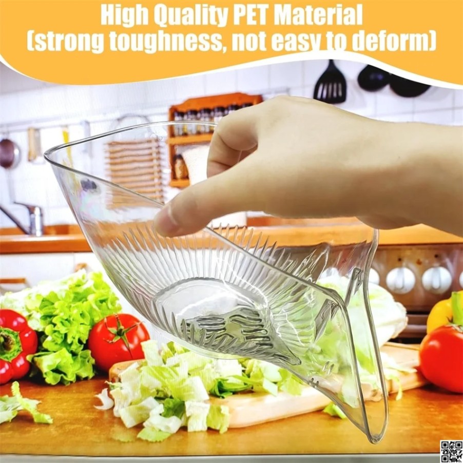 Kitchen Drain Basket – Multi-Purpose Vegetable & Fruit Washing Colander thumbnail 5