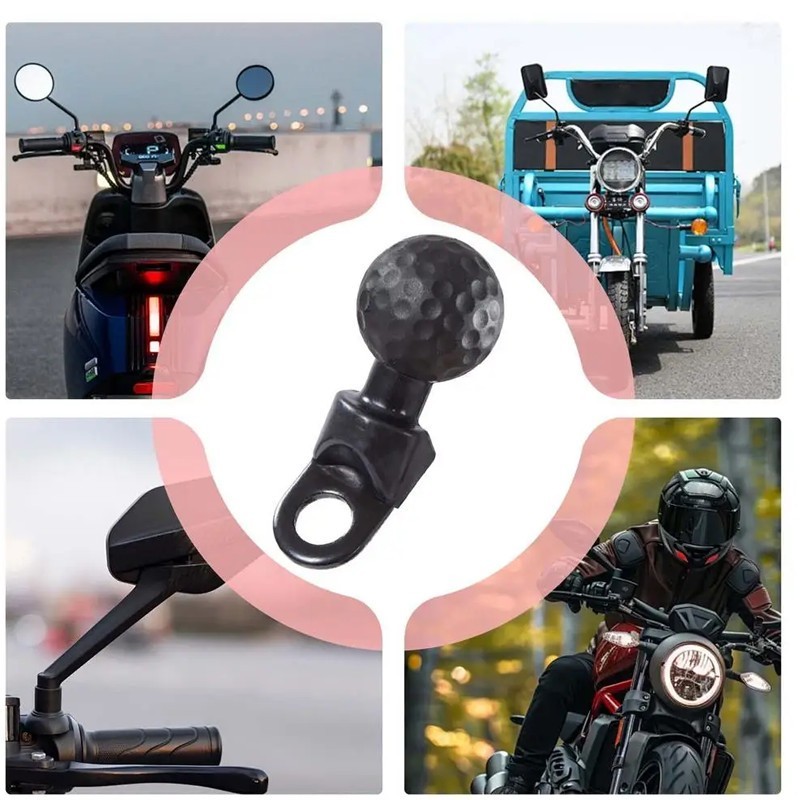 Motowolf V3 Mobile Phone Holder for Bike Mirror Mount - 360 Degree Rotation Shield Design thumbnail 2