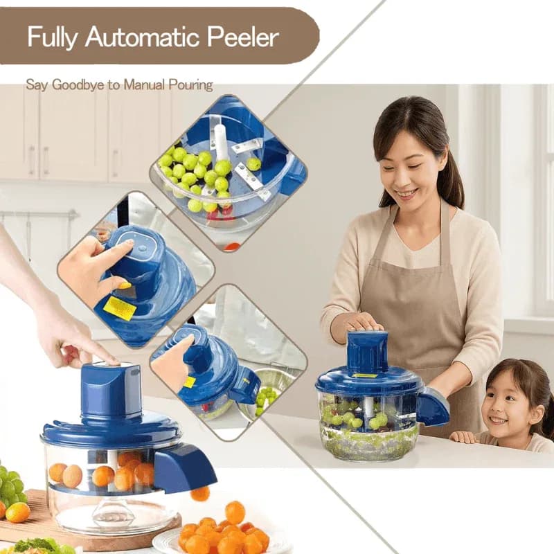 Electric Automatic Fruit & Vegetable Peeler 🍎🥕✨ thumbnail 4