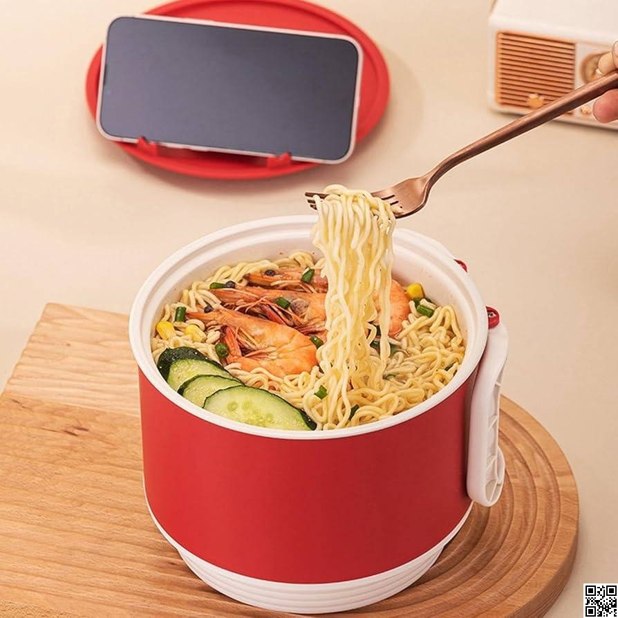 Electric Cooking Pot 1.6L – Mini Multi Functional Cooker thumbnail 5