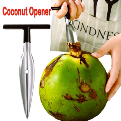 Stainless Steel Coconut Opener Tool – Easy Coconut Hole Puncher