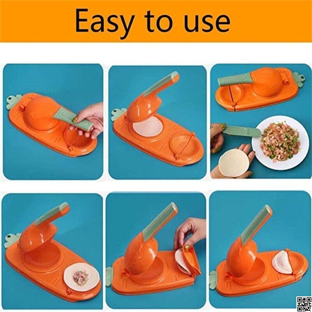 Magic Pitha Maker 2 in 1 – Dumpling, Luchi-Puri & Mini Roti Maker thumbnail 2