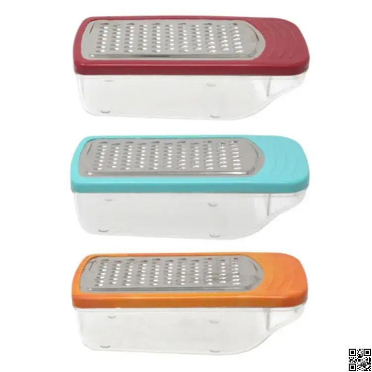 Big Cheese & Vegetable Grater – Steel Net with Unbreakable Plastic Body thumbnail 5