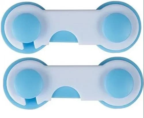 2Pcs Refrigerator Door Lock, Fridge Door Lock, Multi-function Children Security Protector thumbnail 3