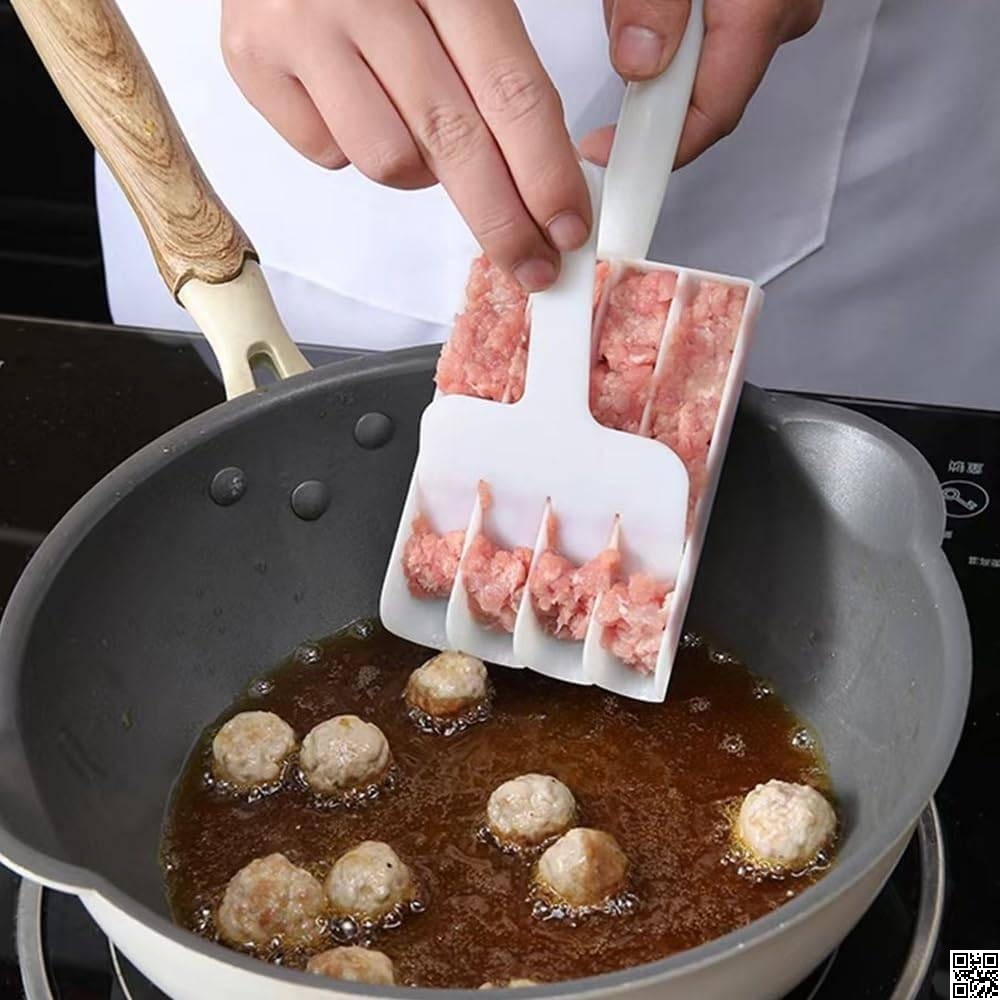 Creative Kitchen Triple Meatball Maker – Non-Stick Meatball Scoop & Ball Shaper Tool thumbnail 6