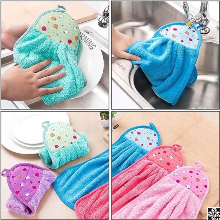 High-Grade Coral Velvet Cleaning Towel – Soft & Scratch-Free Multipurpose Cloth thumbnail 3