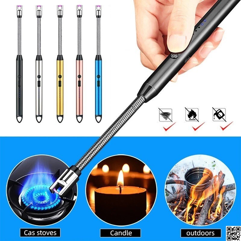 Rechargeable USB Electric Lighter – Arc Plasma Candle & BBQ Lighter thumbnail 7