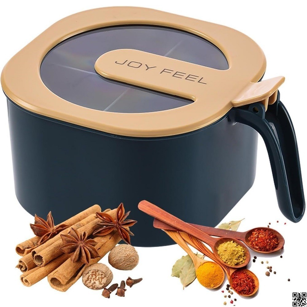 4 in 1 Spice Box – Kitchen Masala Storage Container thumbnail 5