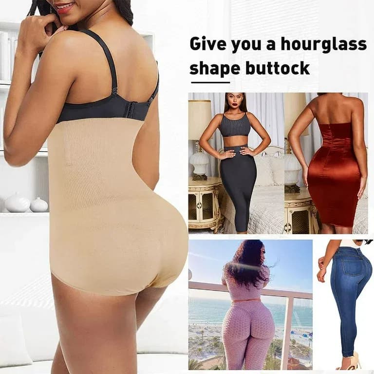 Women Body Shaper Tummy Control Shorts Slimming Underwear High Waist Shaping Panties Thigh Slimmer Safety Short Pants Shapewear thumbnail 4