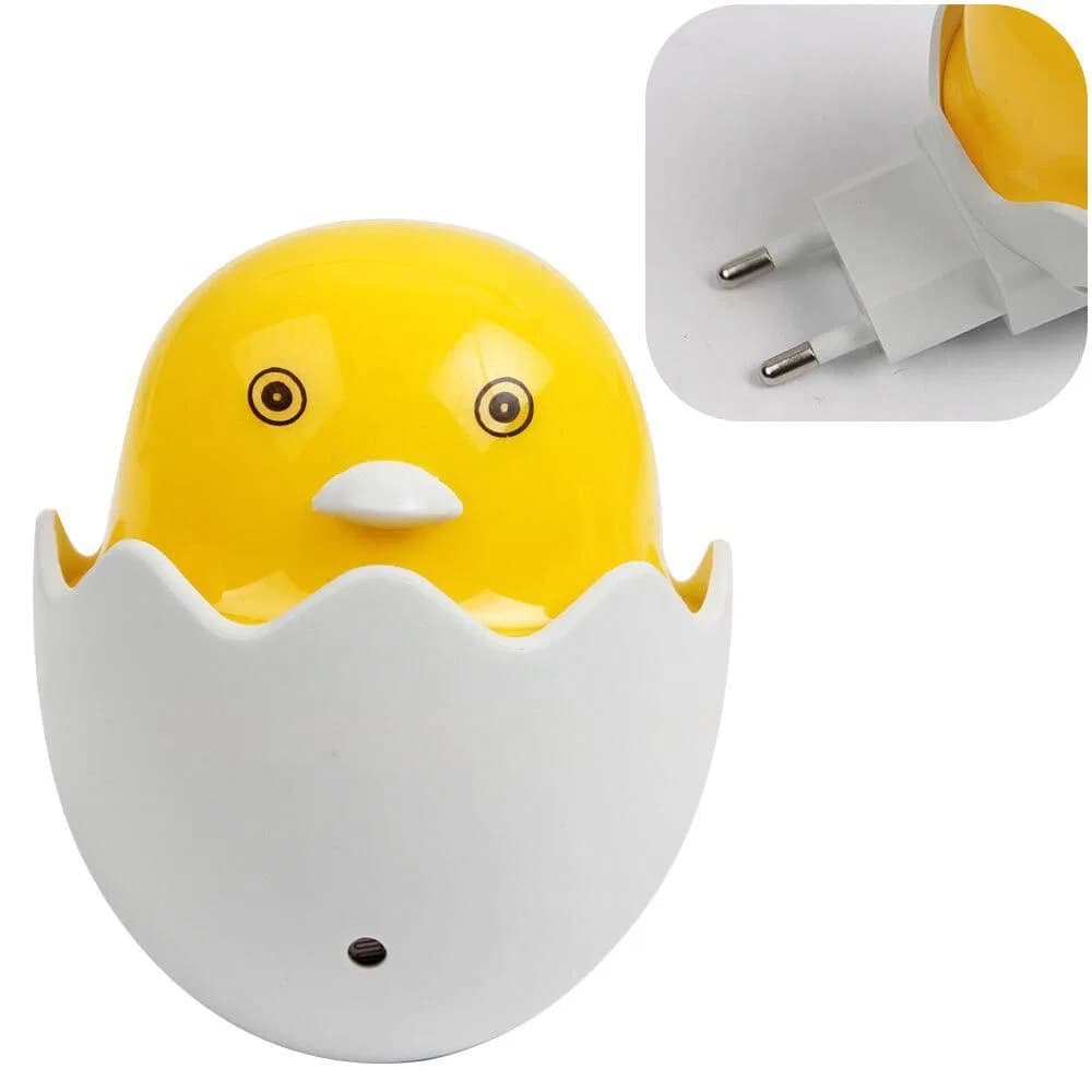 Yellow Egg Duck LED Night Light, LED Night Light Sensor Duck Lamp thumbnail 5