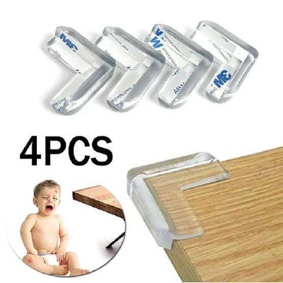 Baby Safety Table Corner Protector 4Pcs Set | PVC Edge & Corner Guard for Furniture thumbnail 4