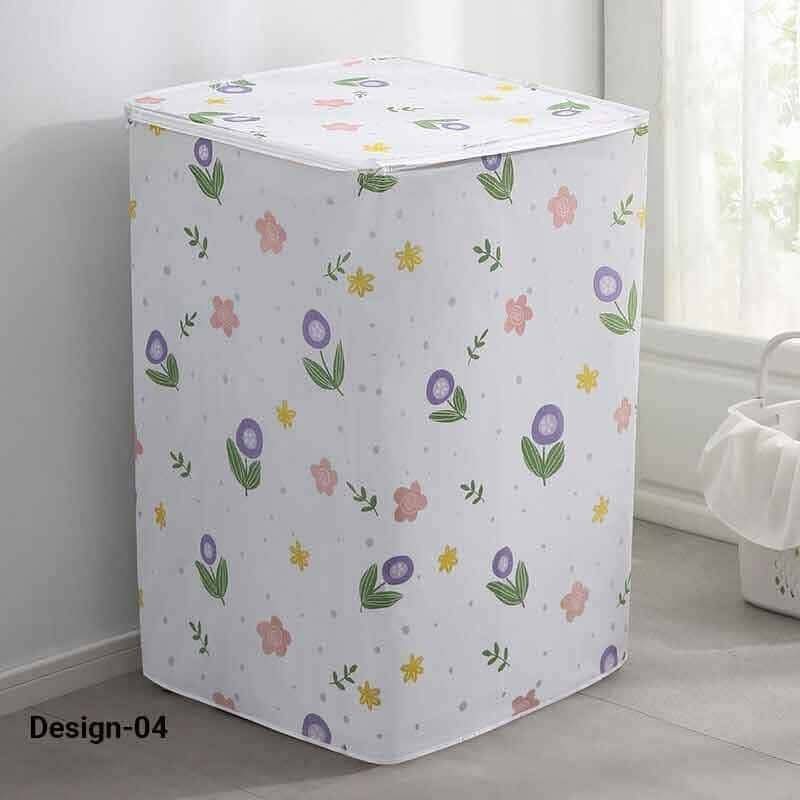 10kg Waterproof Washing Machine Cover - Top Loading PEVA Dust Protector thumbnail 5